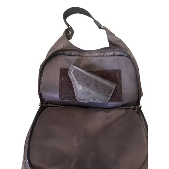 SOLD Gun Tote'n Mamas Hobo Leather Shoulder Bag Gun Bag Western Cowgirl Tassel - Picture 7 of 11